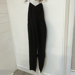 Adelyn Rae Strapless Sweetheart Neckline Jumpsuit